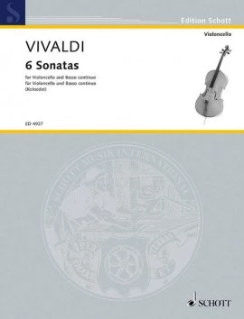 Vivaldi, Six Sonatas For Cello And Piano (Schott) – Simply For Strings