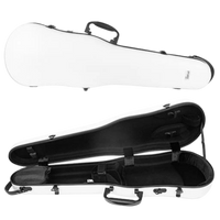 GEWA Pure Polycarbonate Shaped Violin Case 1.8kg White