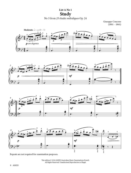 AMEB Piano Series 18 Grade 3 – Simply For Strings