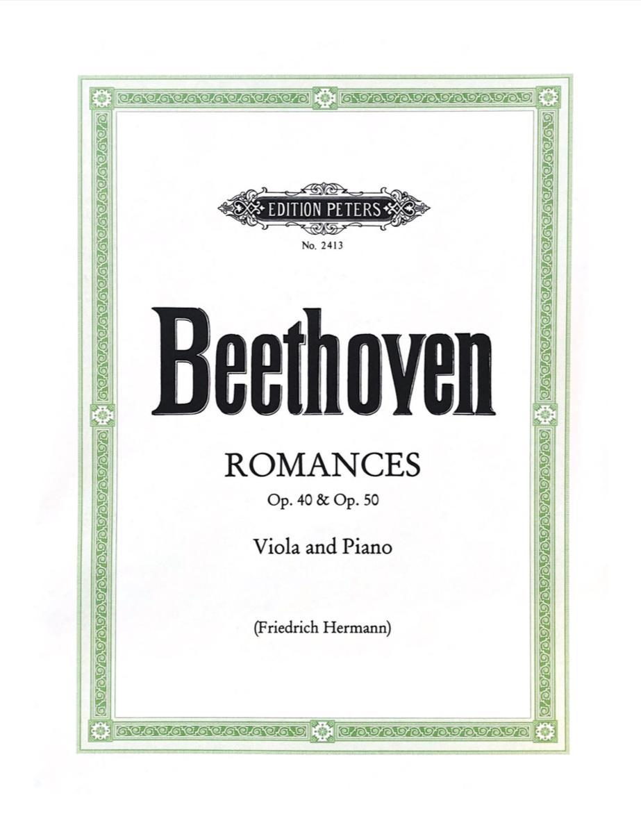 Beethoven, Romances for Viola (Peters) – Simply for Strings