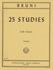 Bruni, 25 Studies for Viola (IMC)