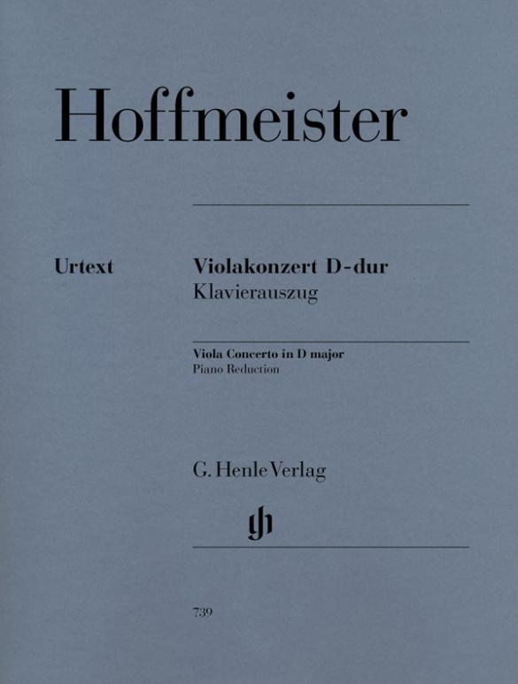 Hoffmeister, Concerto in D for Viola and Piano (Henle) – Simply for Strings